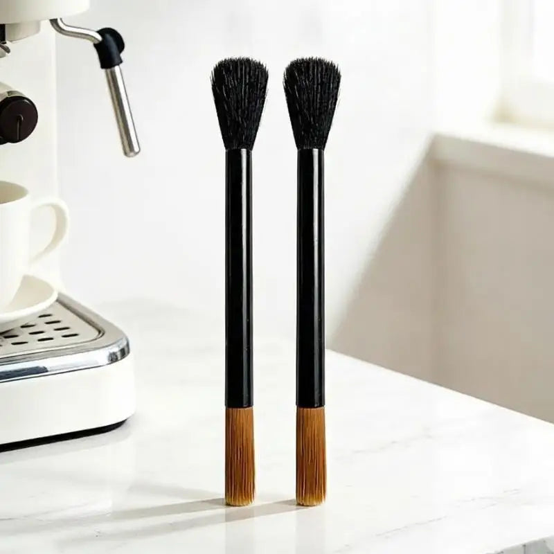 Double Head Coffee Cleaning Brush – Anti-Scratch Barista Tool