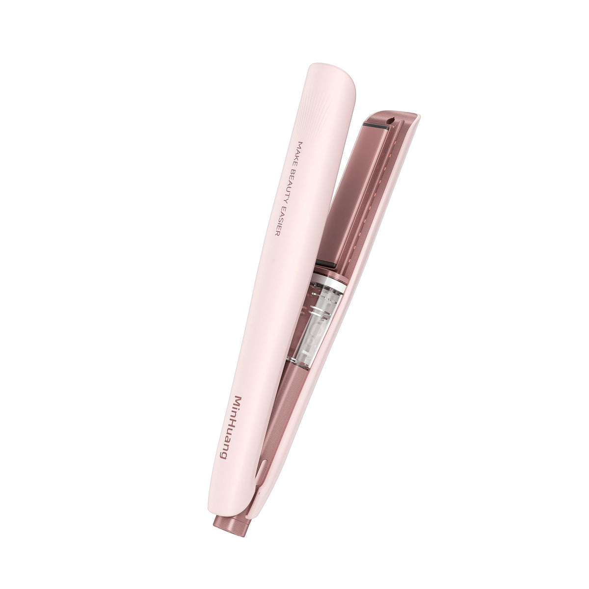 Steam Hair Straightener – 3-in-1 Hydro-Infusion Flat Iron