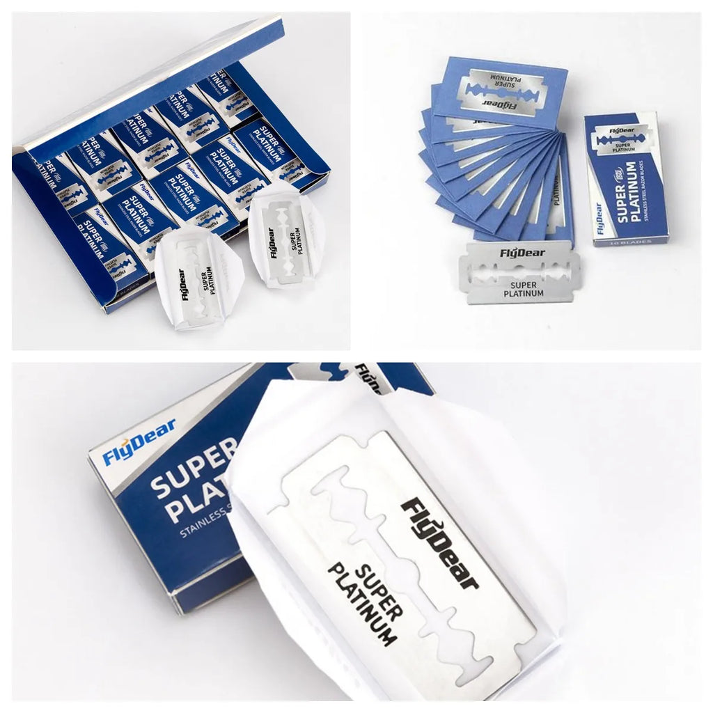Double Edge Safety Razor Blades for Men – 30/50/100 Pack