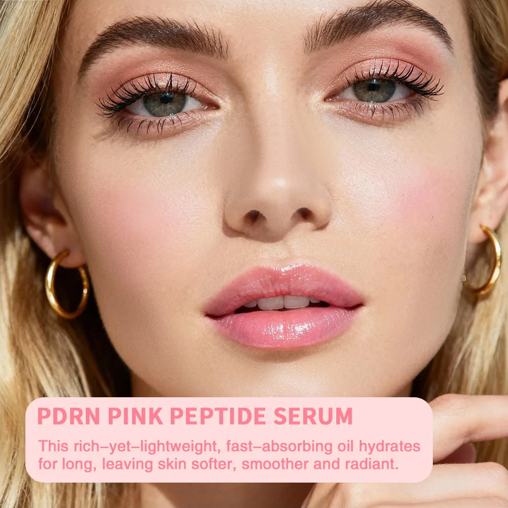 PDRN Pink Peptide Glow Serum – Salmon DNA Korean Skincare