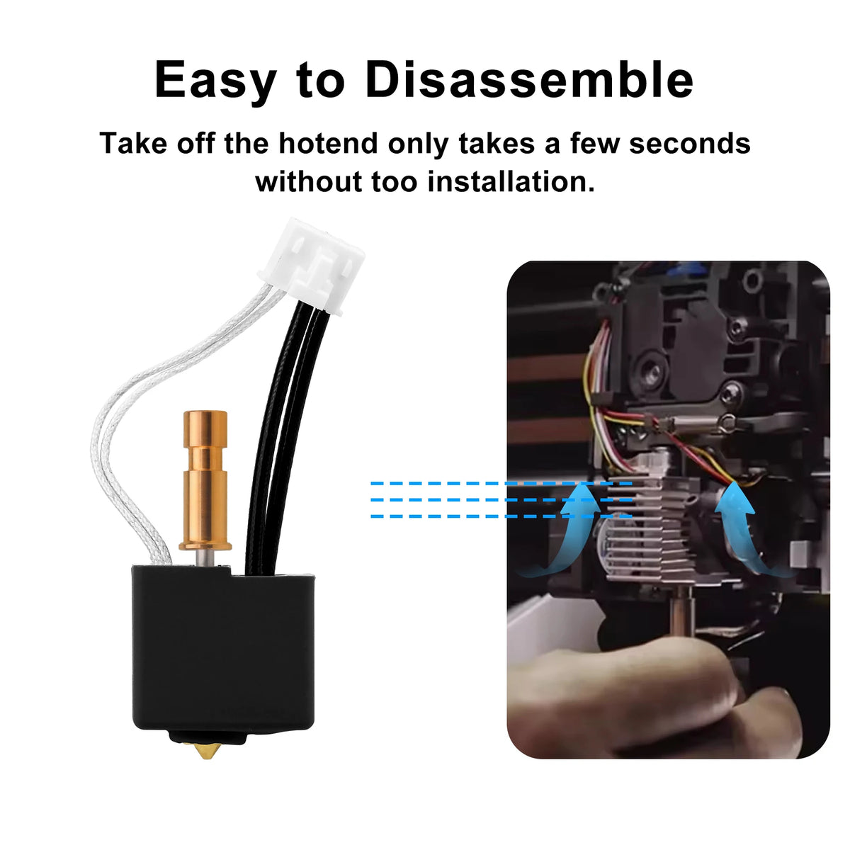 BEGRINT Upgraded Hotend Kit for Anycubic Kobra S1 & S1 Combo