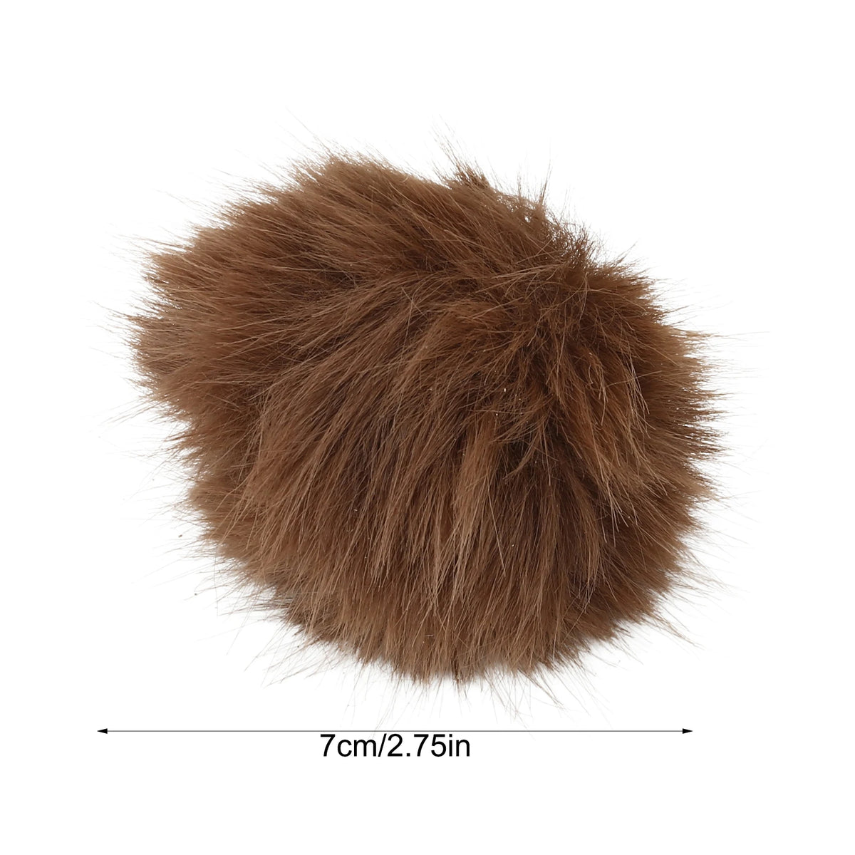 Plush Bunny Fur Ball Cat Toy – Durable Indoor Cat Kick Toy