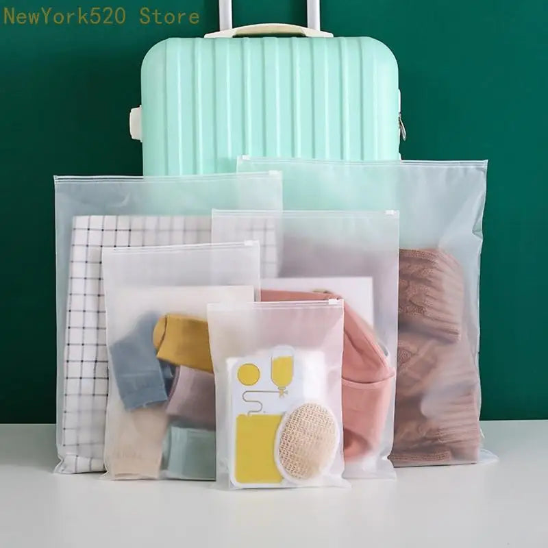 Ziplock Storage Bags for Clothes & Travel Luggage – 5-Pack