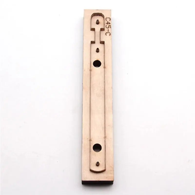 Wooden Punching Die Keychain Leather Cutting Mould DIY Tool