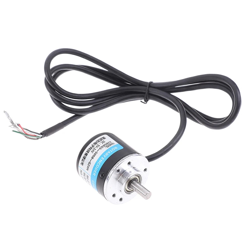 Photoelectric Incremental Rotary Encoder 5V–24V 100–600P/R