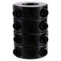 4PCS Double Split Shaft Collars Set Screw 20x40x15mm Steel