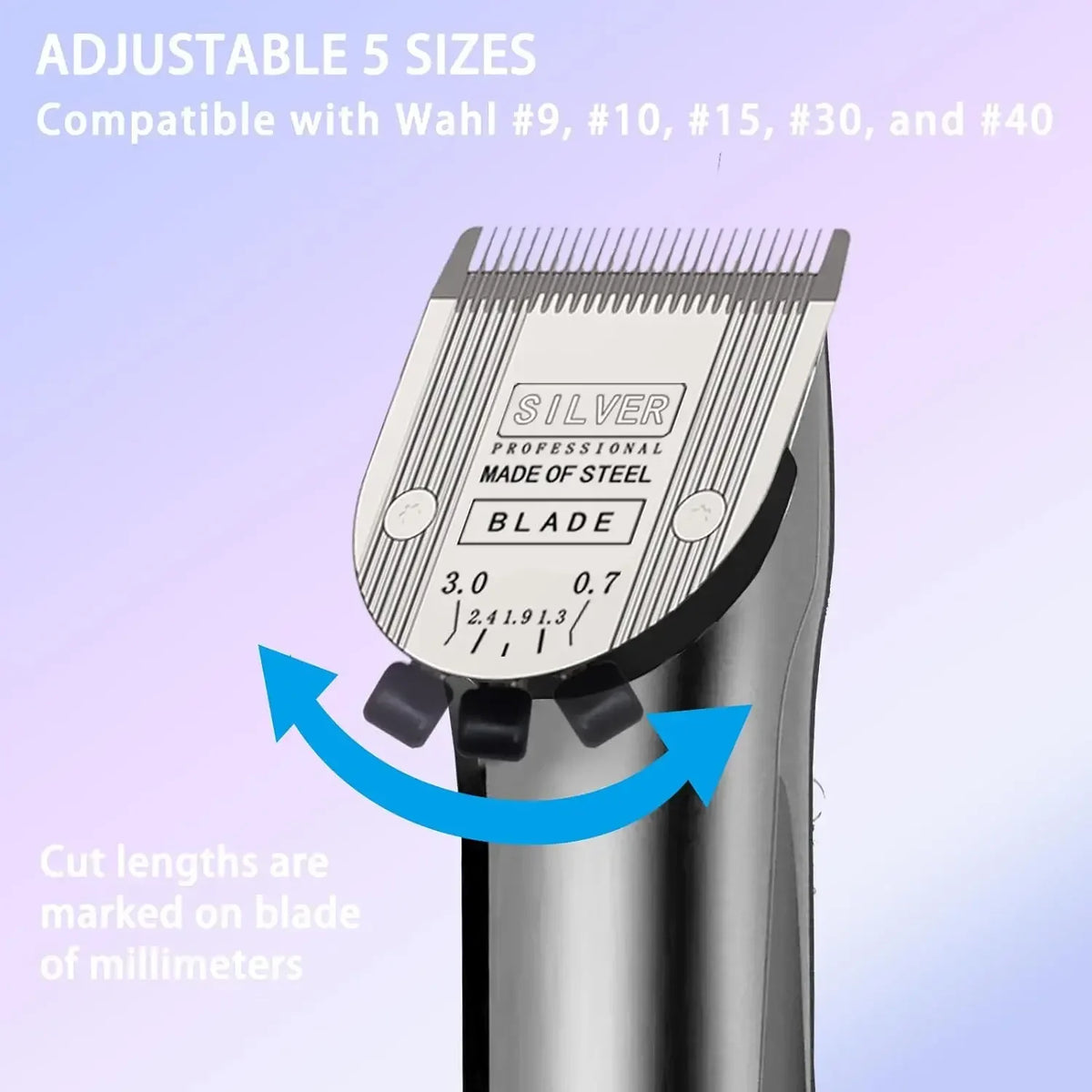 5-in-1 Replacement Blade for Wahl Animal Clippers – Adjustable