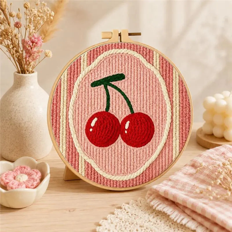 Punch Needle Kit for Adults & Beginners – Cherry DIY Craft