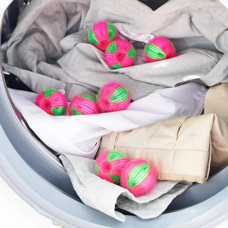 Reusable Laundry Balls – Pet Hair & Lint Remover for Washer