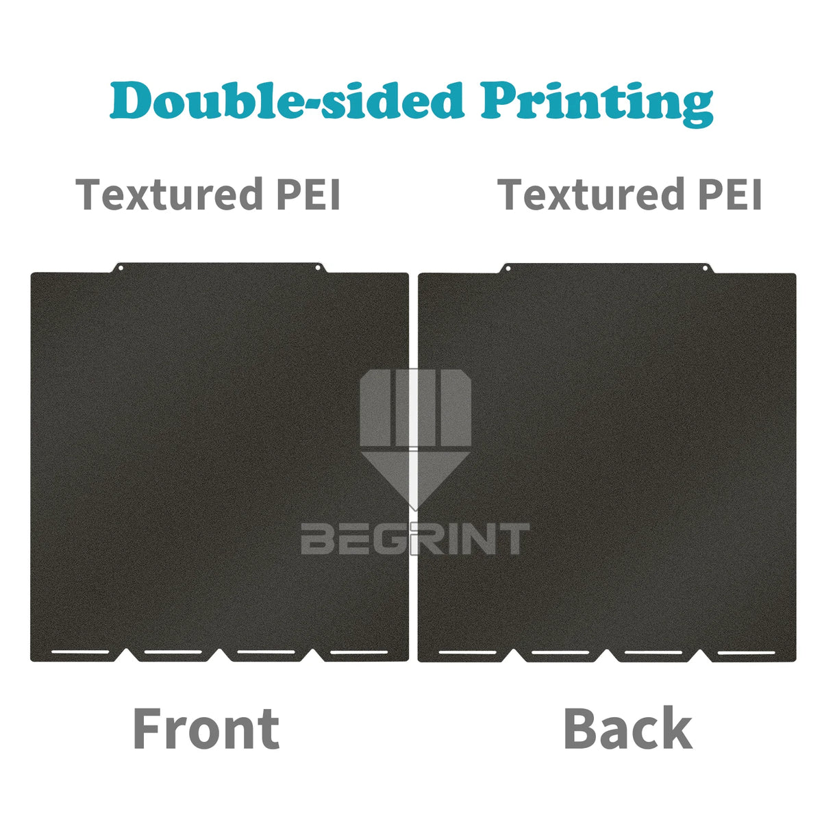 Snapmaker U1 Dual-Sided PEI Flexible Spring Steel Build Plate