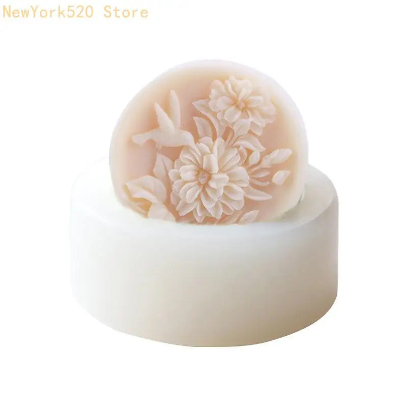 Silicone Flower & Animal Soap Mold – DIY Fondant & Craft