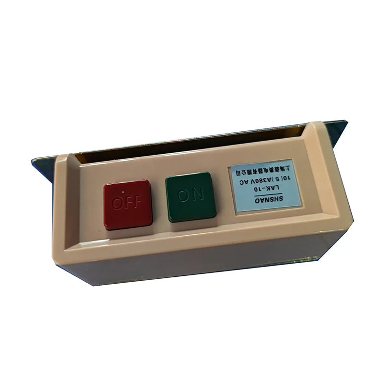 Flush Mounted ON/OFF Push Button Switch AC 380/220V 10A LAK-10