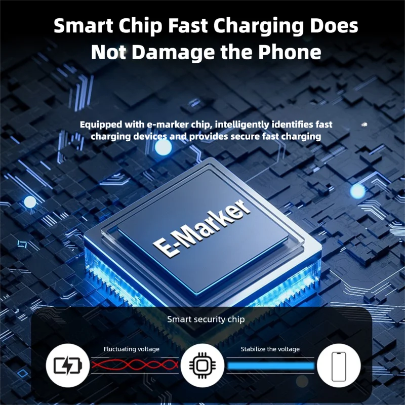 100W USB-C to USB-C Fast Charging Cable – iPhone & Android