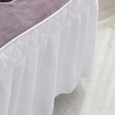 Massage Table Face Hole Towel – Soft Coral Velvet 40x80cm