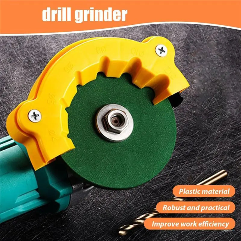 Drill Bit Sharpener 5/64–5/8 In. with Grinding Wheels