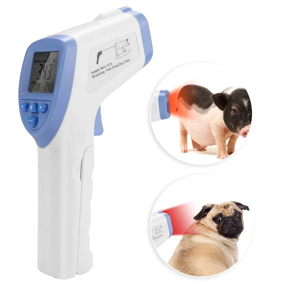Veterinary Infrared Thermometer – Non-Contact Animal Temp Gun