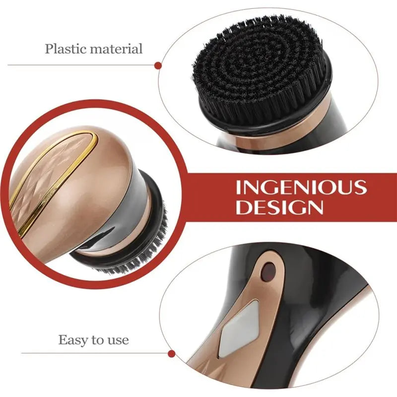 VIBE Electric Shoe Polisher Kit – Handheld Cordless Shiner