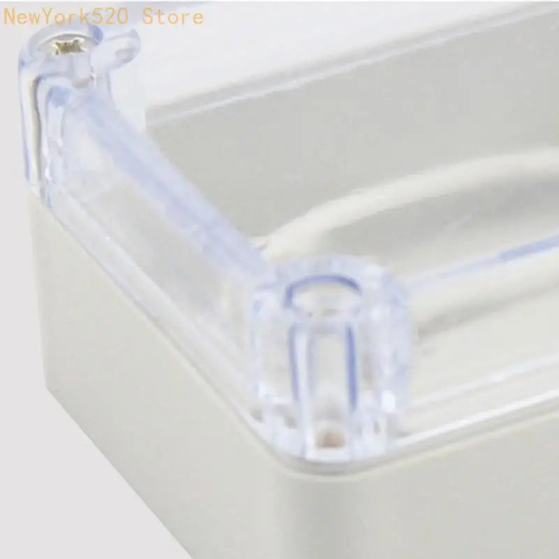 Clear Cover Electrical Junction Box – Compact ABS Enclosure