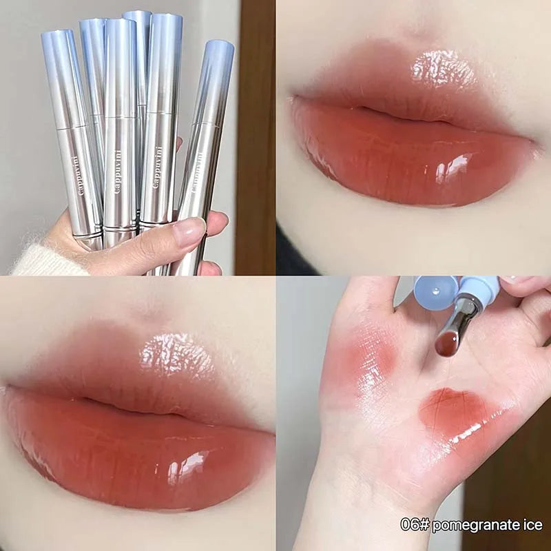 VIBE 6-Shade Moisturizing Lip Gloss Set – Mirror Glossy Finish