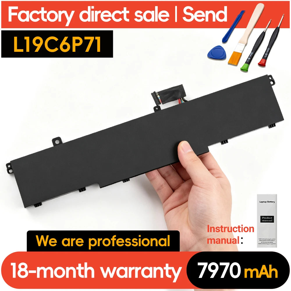 SUOZHAN L19C6P71 Battery for Lenovo ThinkPad T15G P15 P17 Gen 1