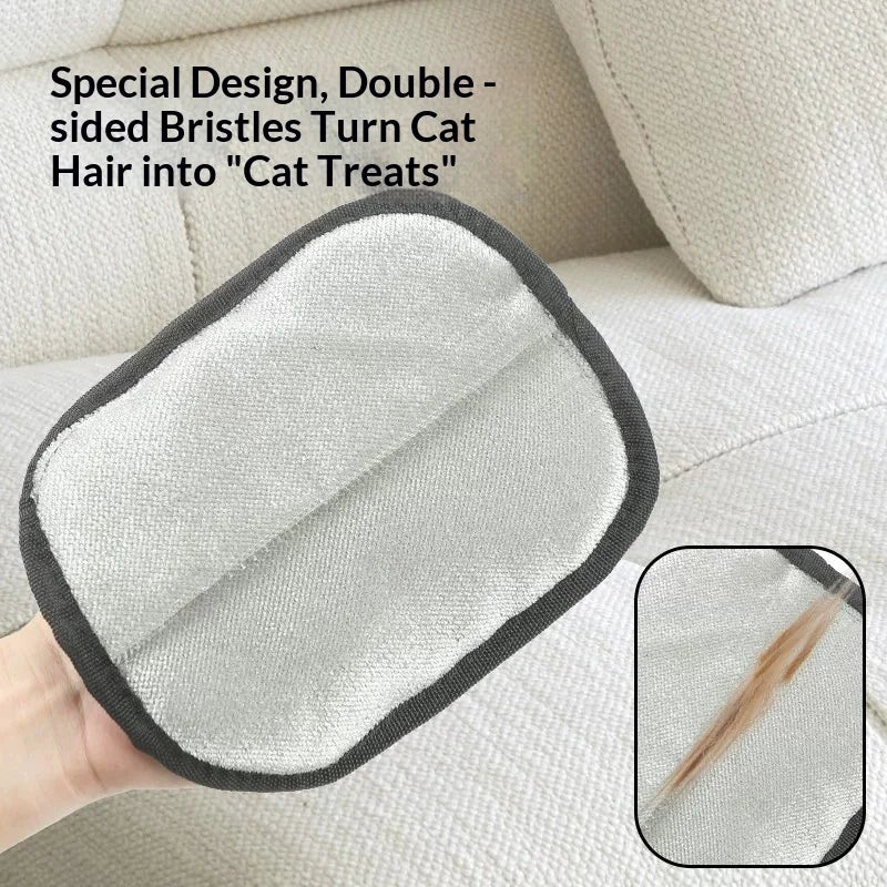Electrostatic Pet Hair Removal Glove – Reusable Grooming Mitt