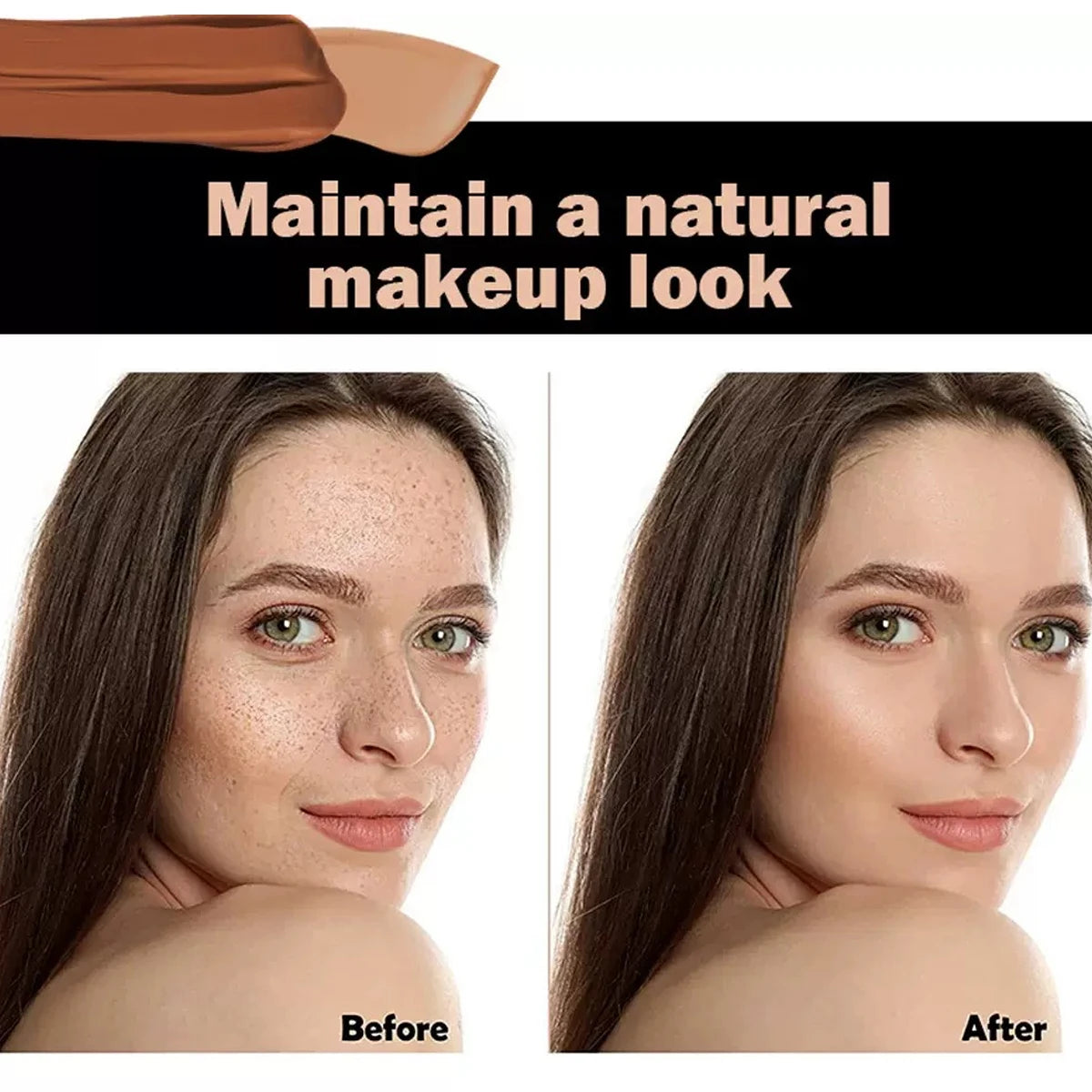 VIBE 6 Color Liquid Concealer – Full Coverage, All Skin Types