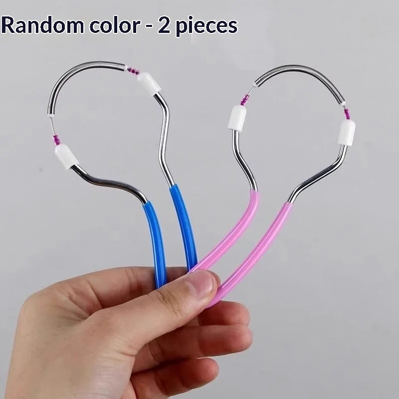 Portable Spring Facial Epilator – Manual Face Hair Remover
