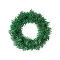 Artificial Green PVC Wreath 40cm – Christmas & Fall Door Décor