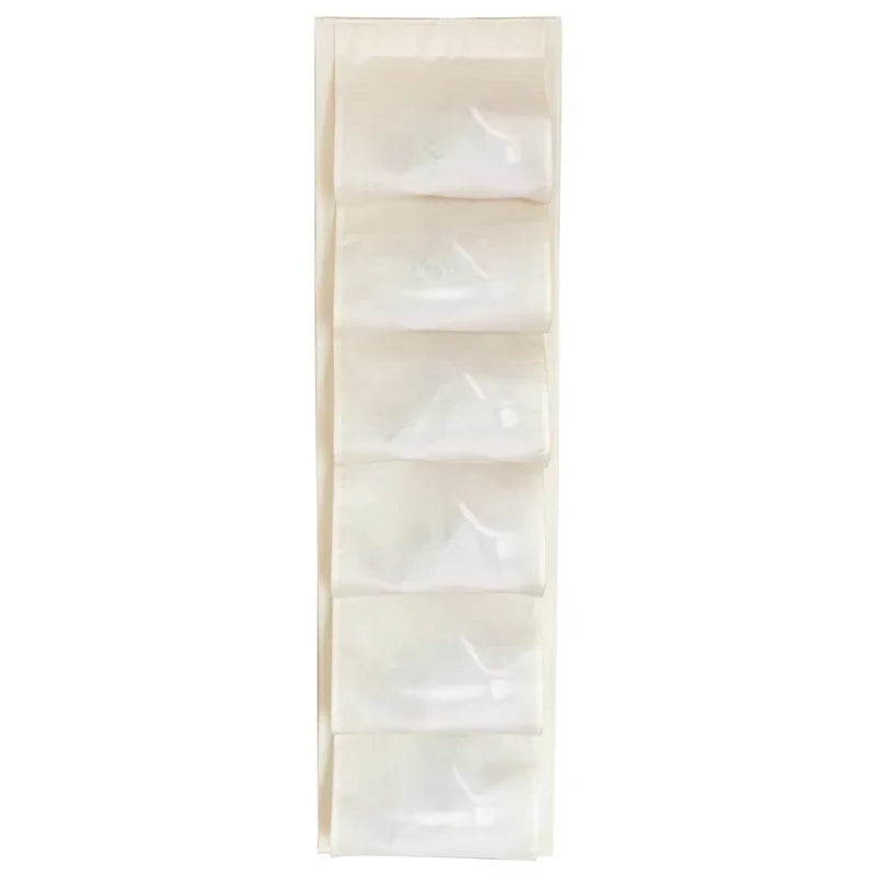Hanging Shoe Organizer Bag – Multi-Layer Foldable Wardrobe Storage