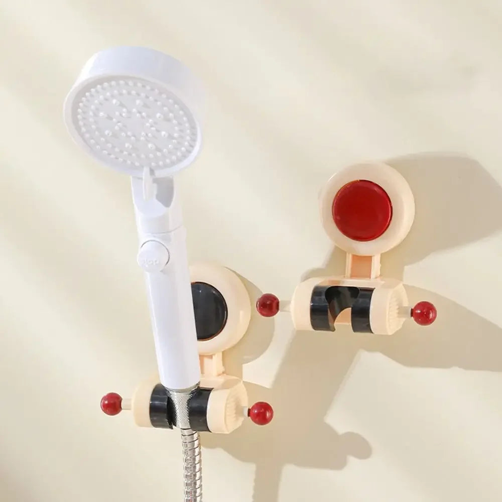 Adjustable Shower Head Holder Bracket – 70° Suction Cup Mount