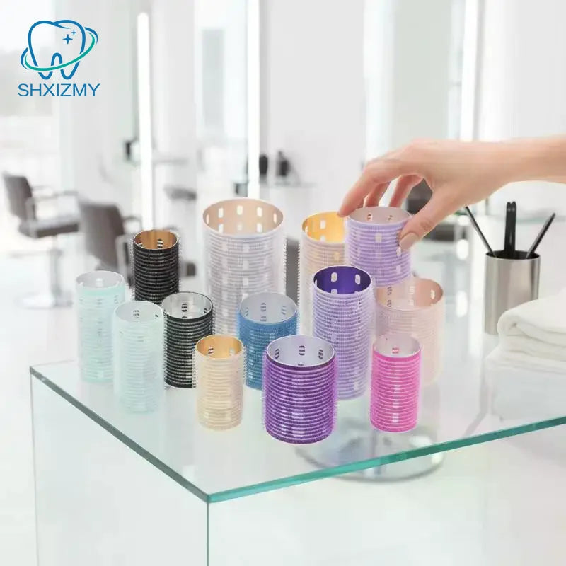 Self-Grip Aluminum Core Hair Roller – Hook & Loop Curler