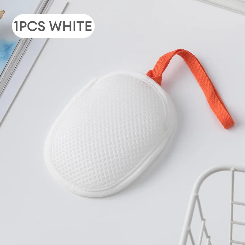Foaming Soap Mesh Bag – Exfoliating Bath Bubble Maker Pouch