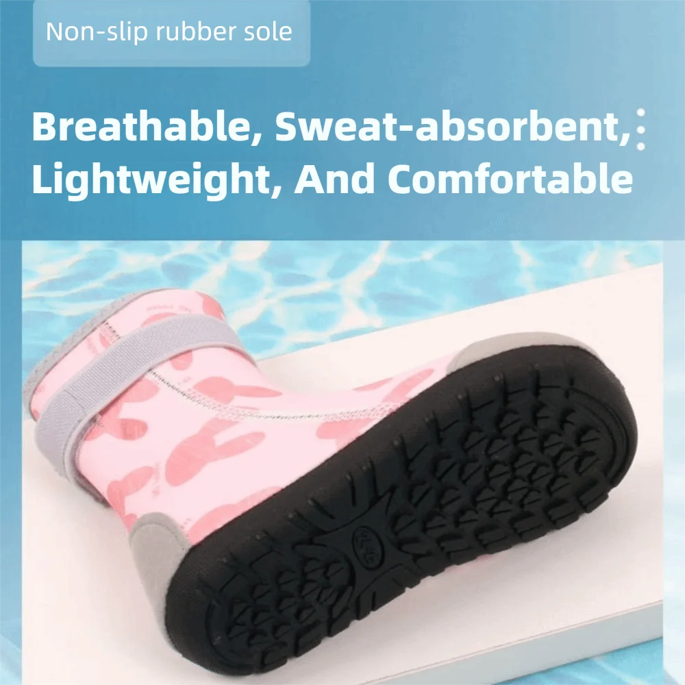 Kids Quick-Dry Water Shoes Non-Slip Soft Sole Beach Shoes
