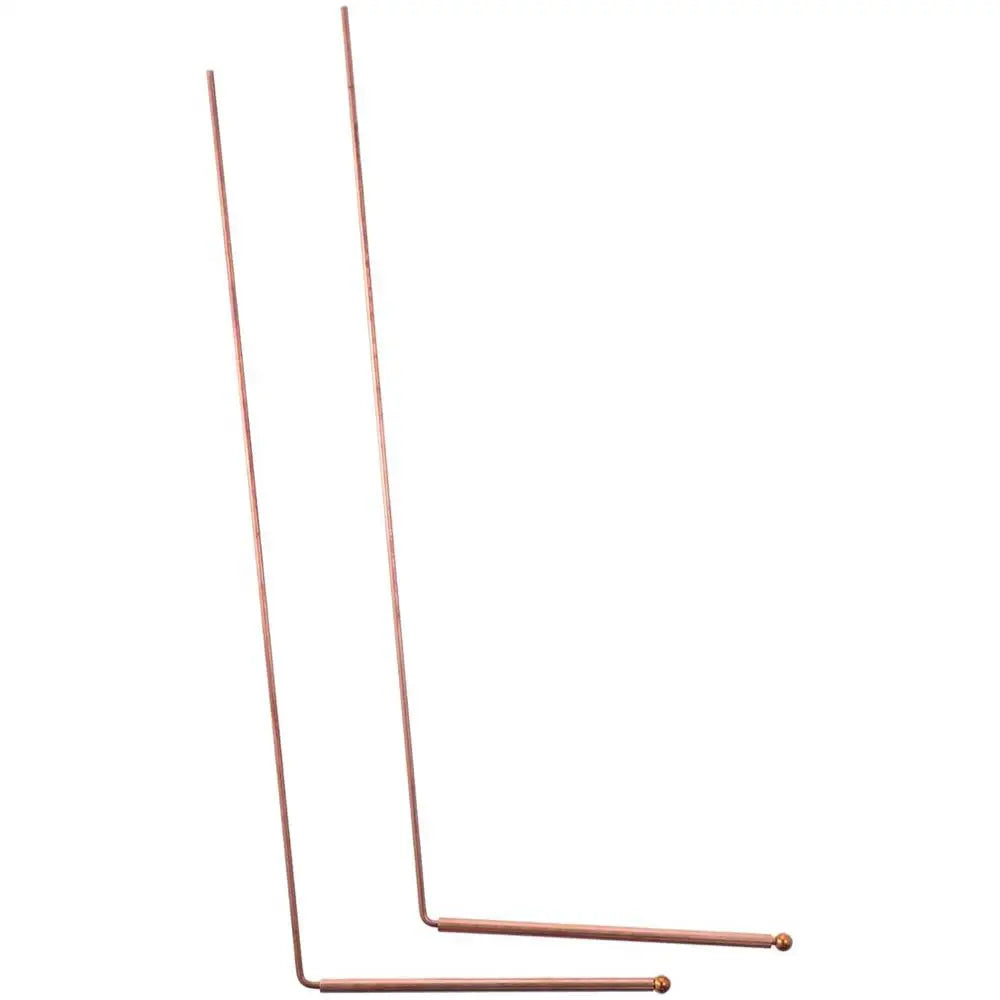 2PCS Pure Copper Dowsing Rods – Ghost Hunting & Divining