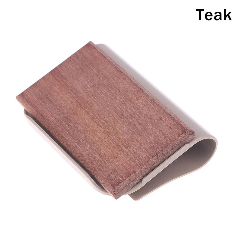 VIBE Wooden Car Air Freshener – Long-Lasting Amber Scent