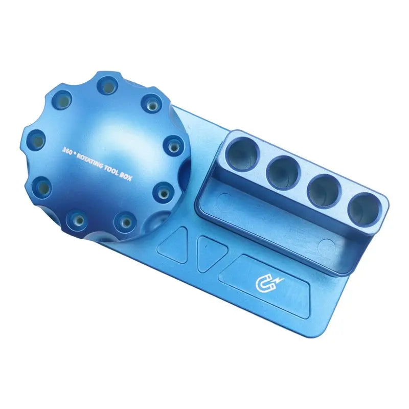 360° Rotating Screwdriver Storage Rack – Magnetic Tool Organizer