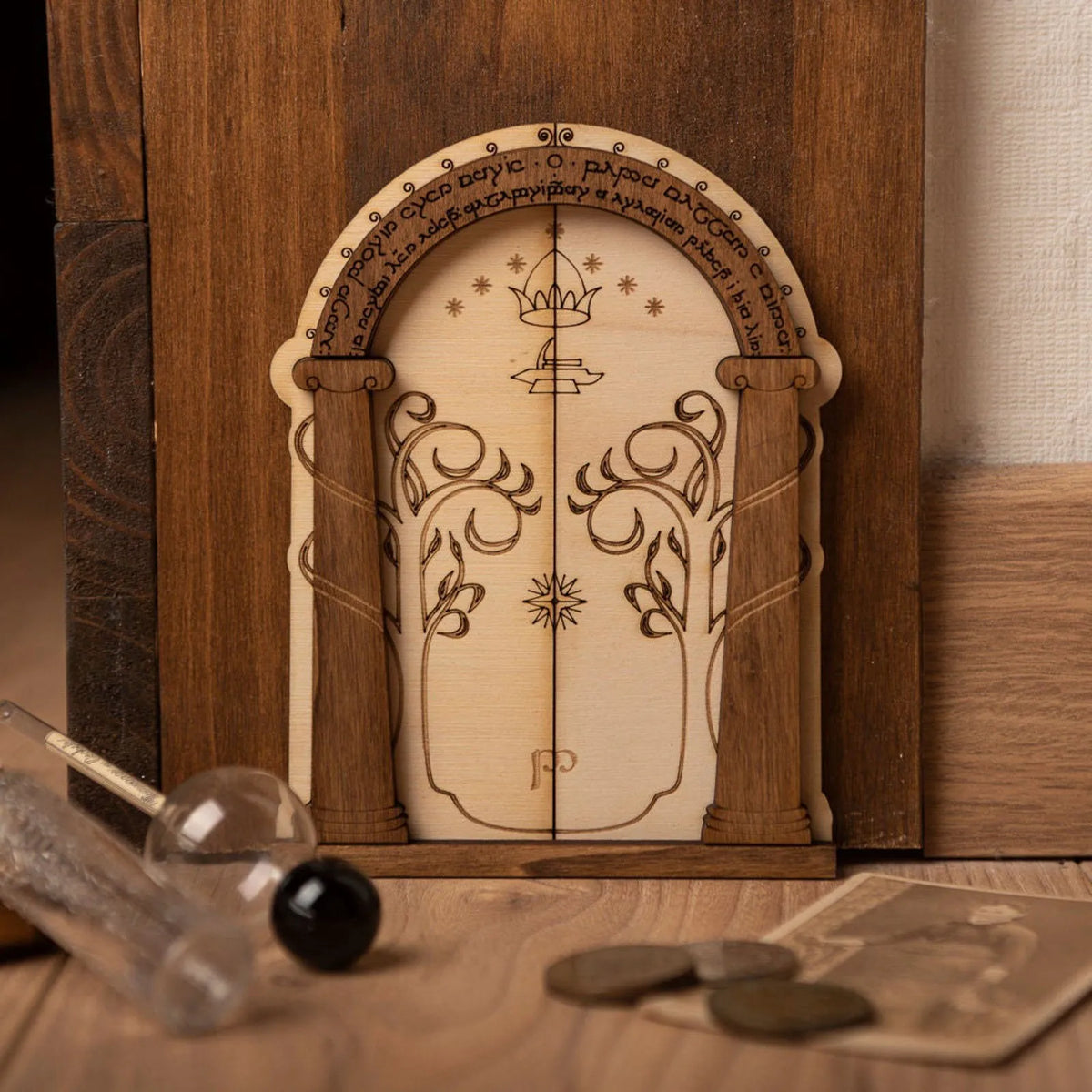 Miniature Fairy Door for Trees – Wooden Garden Decoration