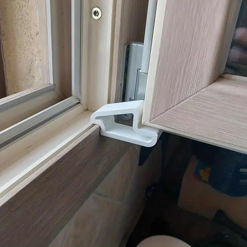 Door Window Stopper Plastic Anti-Collision Bumper 1/2/3 Pack