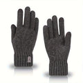 Thick Knit Winter Touch Screen Gloves – Unisex Ski & Cycling