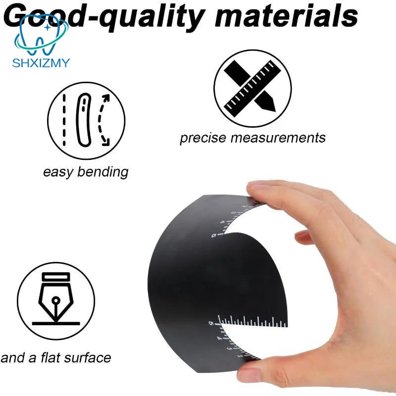 L-Shaped Corner Positioning Ruler PVC Craft Measuring Tool