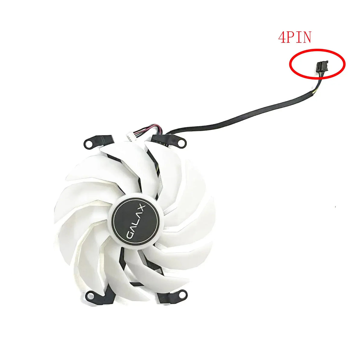102mm GFY10015H12SPA GPU Fan for Galax RTX 3060 3070 EX White