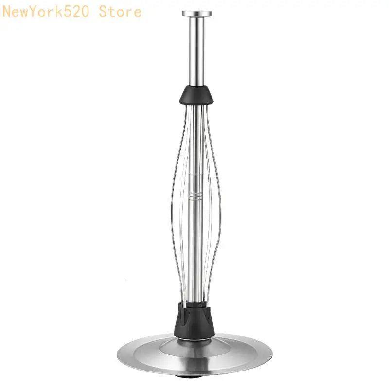 Stainless Steel Vertical Paper Towel Holder with Ratchet System