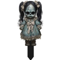Zombie Skull Stake Halloween Yard Decoration Horror Prop