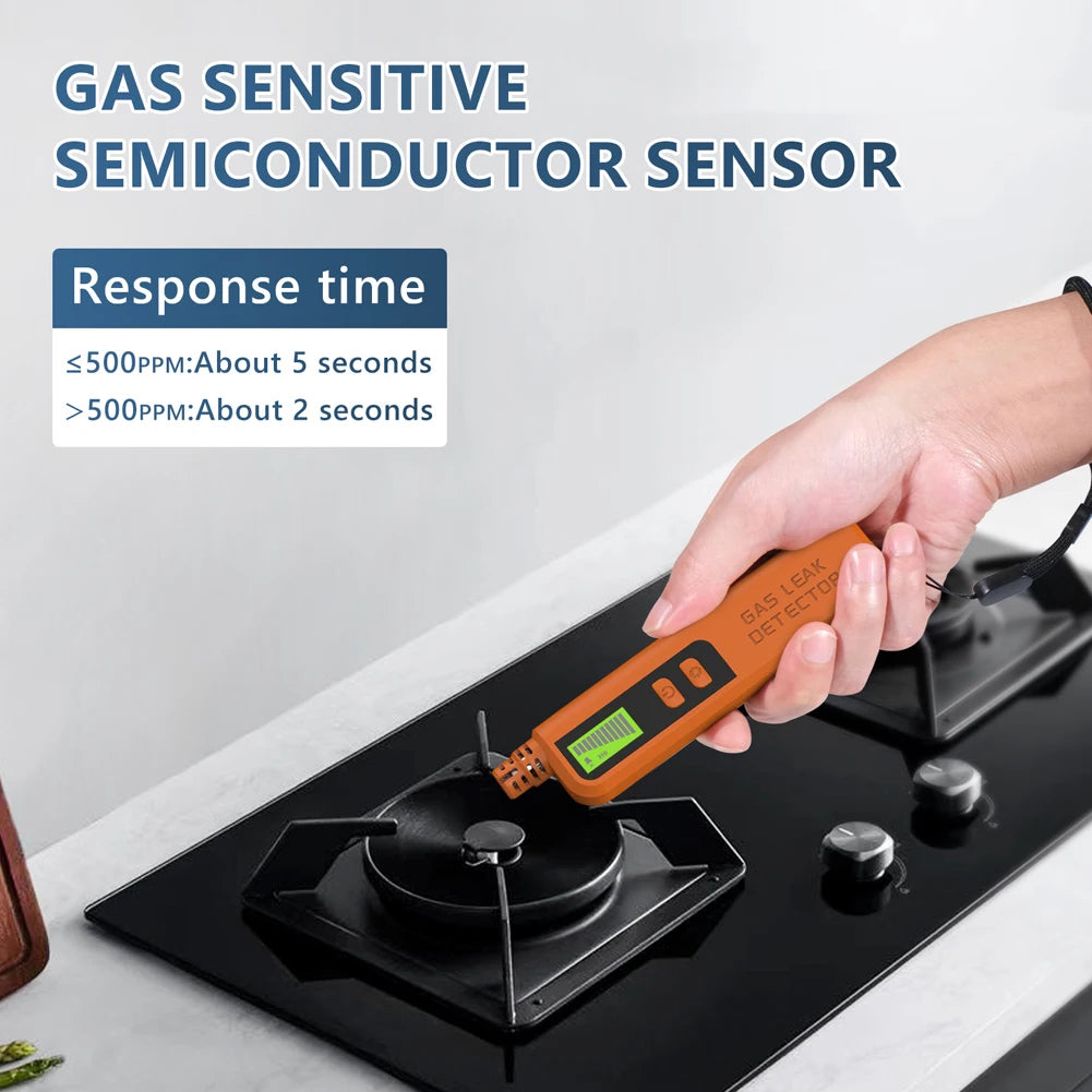 Portable Combustible Gas Detector – Audible & Visual Alarm