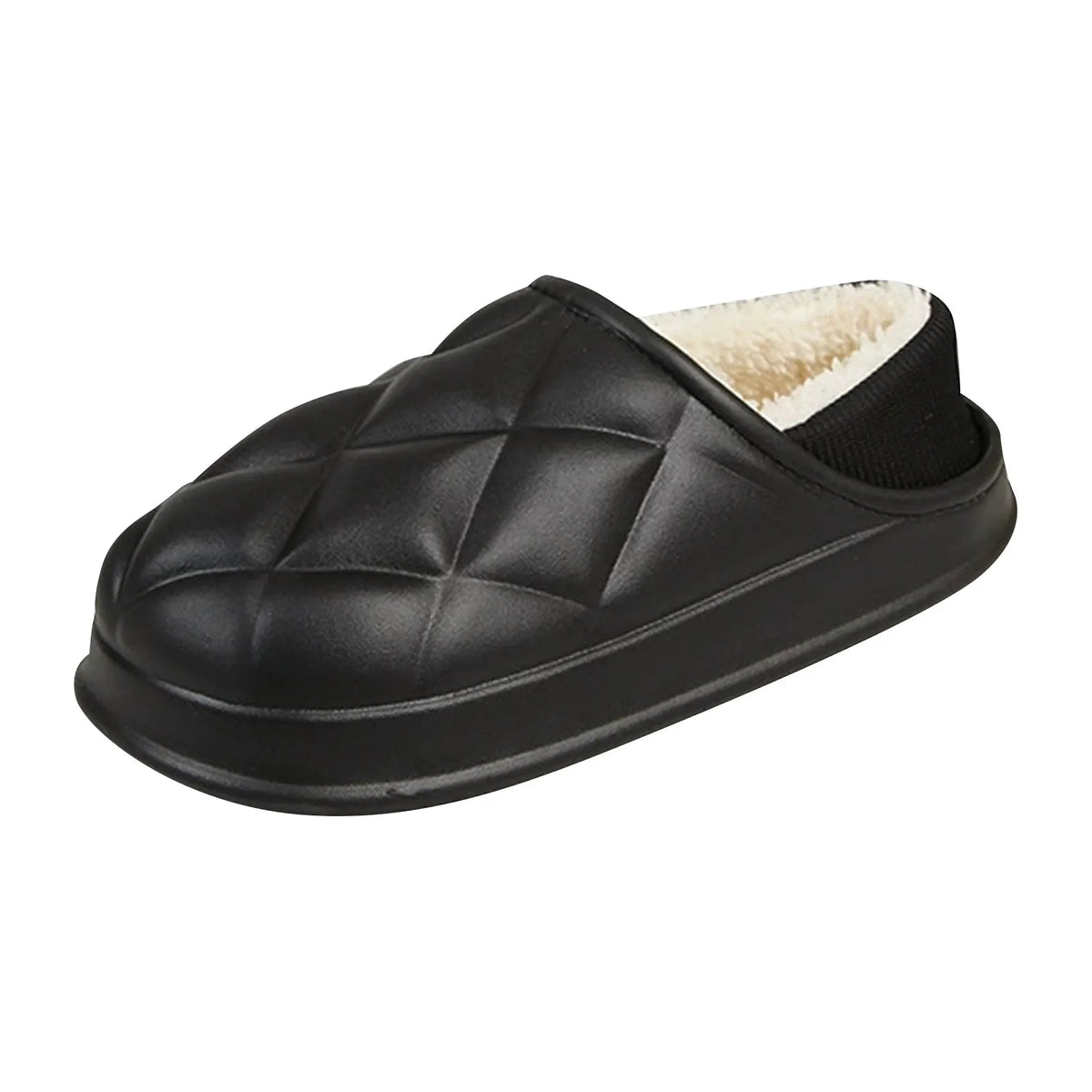 VIBE Warm Plush Lined Waterproof Winter Clogs – Non-Slip