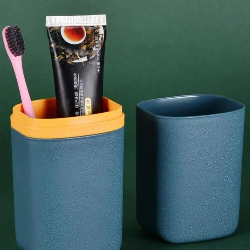Portable Travel Toothbrush & Toothpaste Holder – Camping Case