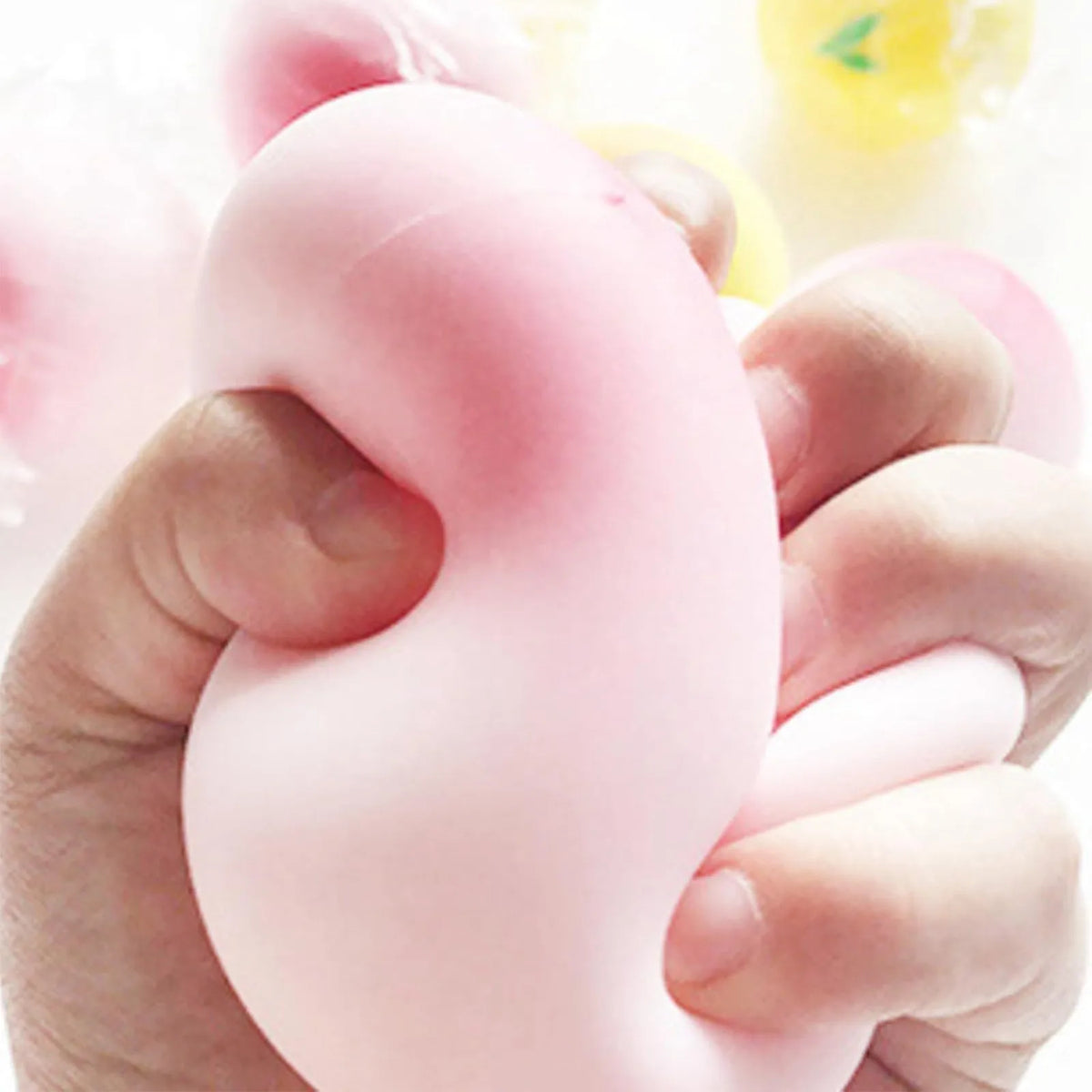 Strawberry Squishy Slow Rising Fidget Toy – Soft Sensory Squeeze