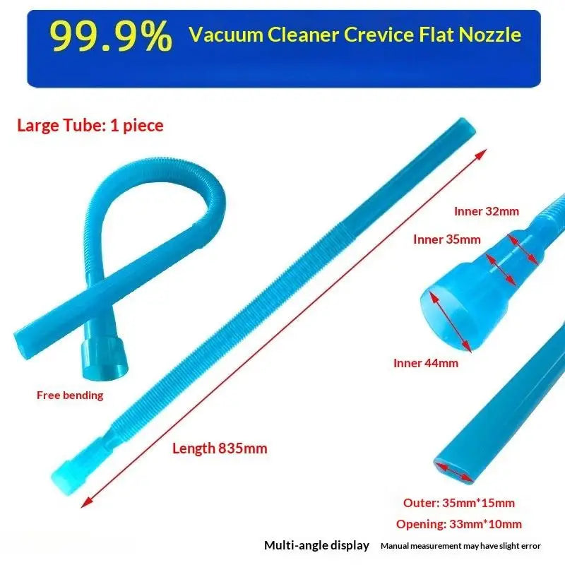 Flexible Vacuum Crevice Tool – Universal Long Reach Kit