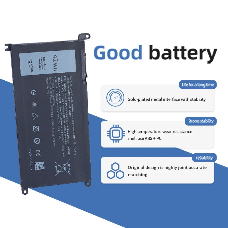 SUOZHAN WDXOR Battery for Dell Inspiron 15 7560 5567 5568 7460