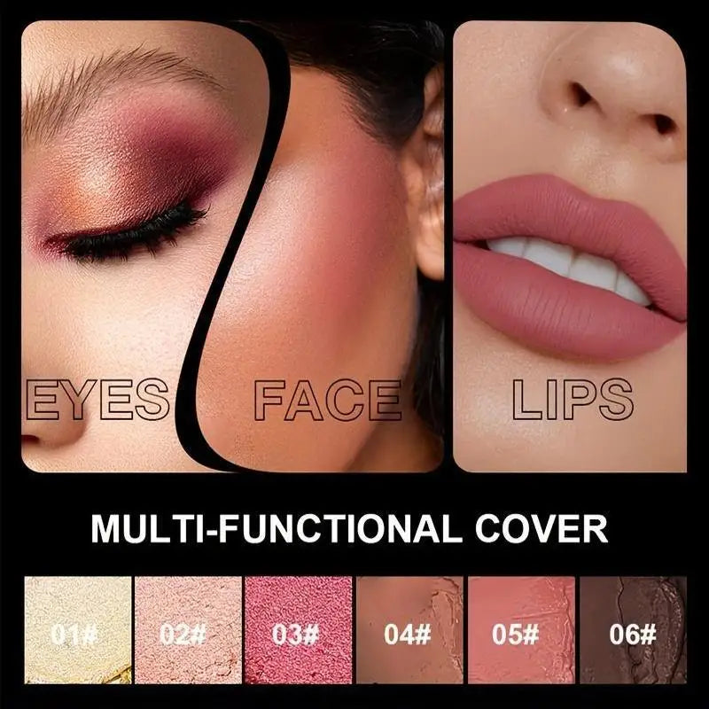3-in-1 Waterproof Makeup Stick – Blush, Eye Shadow & Highlighter